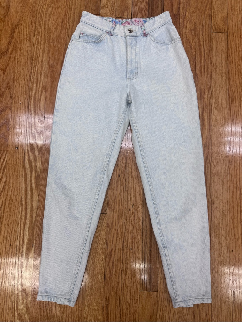 Vintage Lee High-Rise Light Wash Women's Tapered Leg Jeans Valley Girl 80’s/90’s